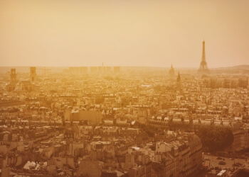 Paris skyline at sunset | Beautiful French Quotes and Phrases