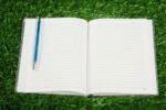 open journal in grass #best gratitude journal #daily gratitude prompts #gratitude journal #barnes and noble Egratitude journal prompts #gratitude list #gratitude writing prompts #thanking the universe