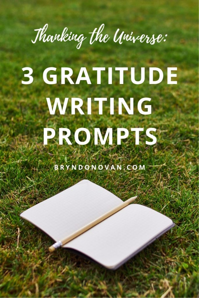 Thanking the Universe: 3 Gratitude Writing Goals #best gratitude journal #daily gratitude prompts #gratitude journal #barnes and noble Egratitude journal prompts #gratitude list #gratitude writing prompts #thanking the universe