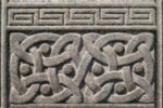 Celtic symbols carved in stone