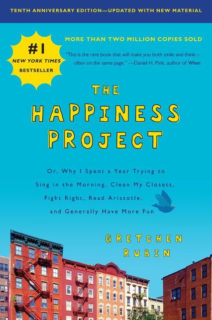 cover of THE HAPPINESS PROJECT by Gretchen Rubin