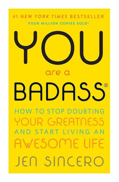 cover of YOU ARE A BADASS, the best self-help book for women