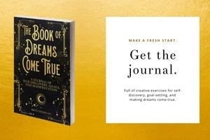 Book of Dreams Come True - a Journal of Self-Discovery, Goals, and Manifestation, by Bryn Donovan