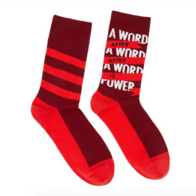 out of print socks