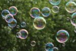 soap bubbles - look for the moment